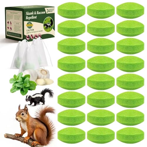 Pblovylu 24 Pack Skunk & Raccoon...