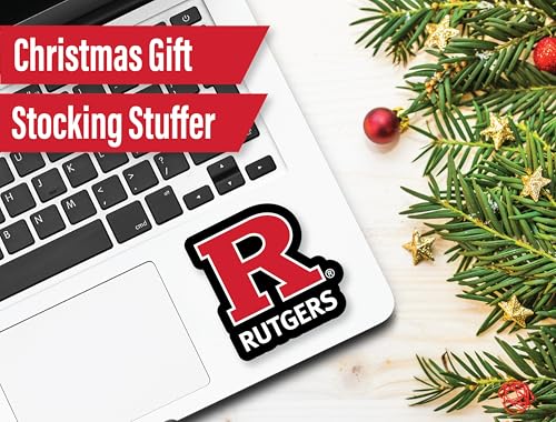 Image of Rutgers Sticker Sticker Variety Pack for Car Water Bottle Phone 14 Pc Gift