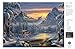 Buffalo Games - Kim Norlien - Evening on Mountain Lake - 1000 Piece Jigsaw Puzzle for Adults Challenging Puzzle Perfect for Game Nights - Finished Puzzle Size is 26.75 x 19.75