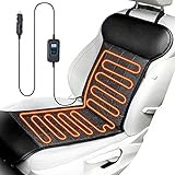 ELUTO Car Seated Cover Universal Car Seat Cushion PU Leather Suitable for Car Truck Home Office Chair