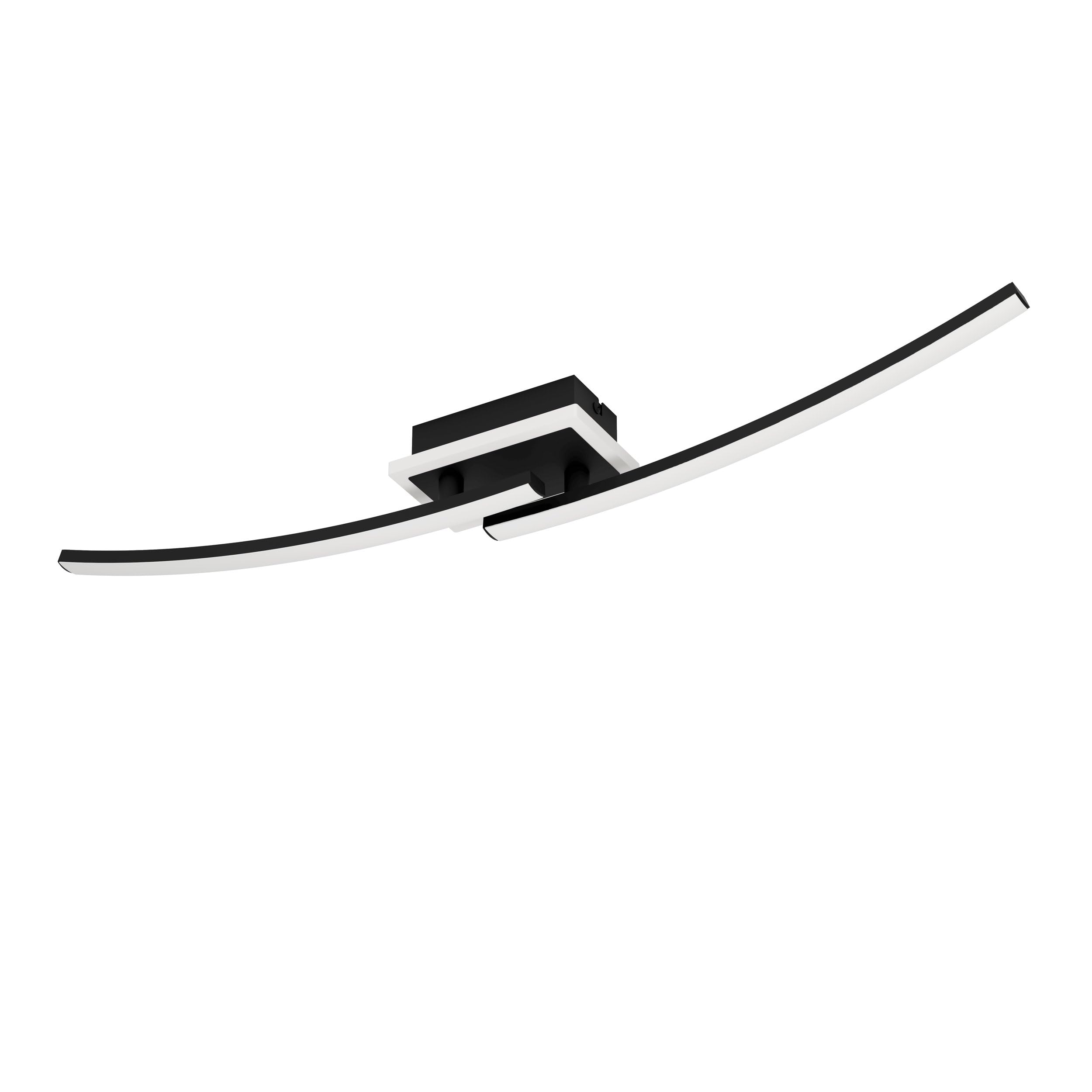 EGLO Lungolago Pendant Light - Steel - Black