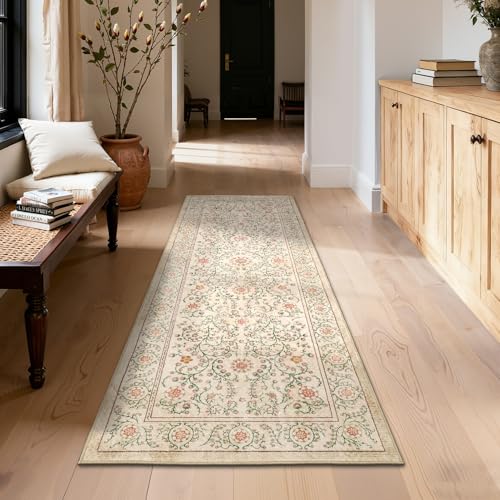 Tapete corredor Boho 2x6 GarveeHome camel antideslizante miniatura 3
