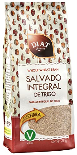 DIAT Radisson - Salvado de Trigo Integral sin Azúcar | Alto Contenido en Fibra | Salvado Integral Natural de Trigo | sin Azúcares Añadidos