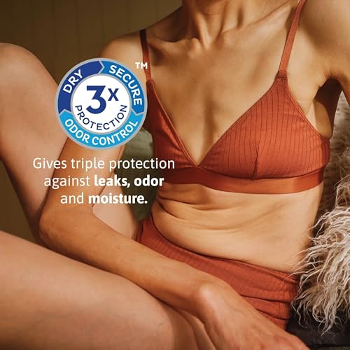 TENA Sensitive Care Very Light Pantiliners for Women, Extra Coverage, 50ct | Made for sensitive skin, these ultra thin bladder control pads help your skin stay irritation free for comfort and security - image 5