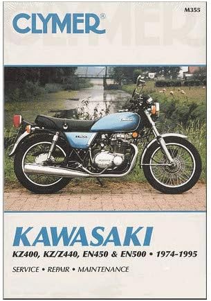 Clymer Publications MANUAL KAW KZ/EN 400-500 74-95 Manuals & Videos Cylmer Manualupdated Spring 1997 - M355