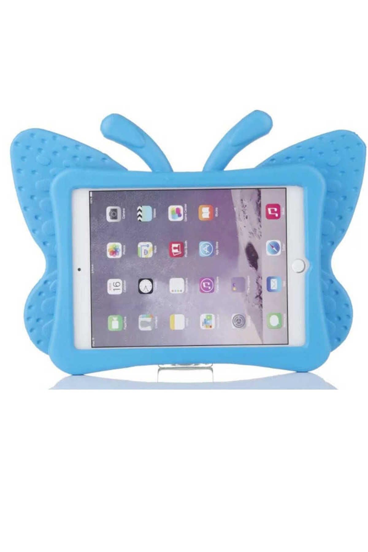 Zore 11274 Apple iPad 2 3 4 ile Uyumlu Butterfly Standlı Tablet Kılıf, Turuncu