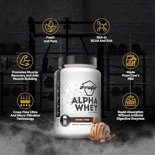 avvatar Store avvatar ALPHA WHEY PROTEIN 1kg Caramel Creme - Image 5
