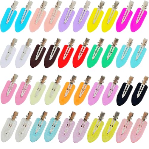 Pinzas para cabello maquillaje 40 piezas multicolor miniatura 1