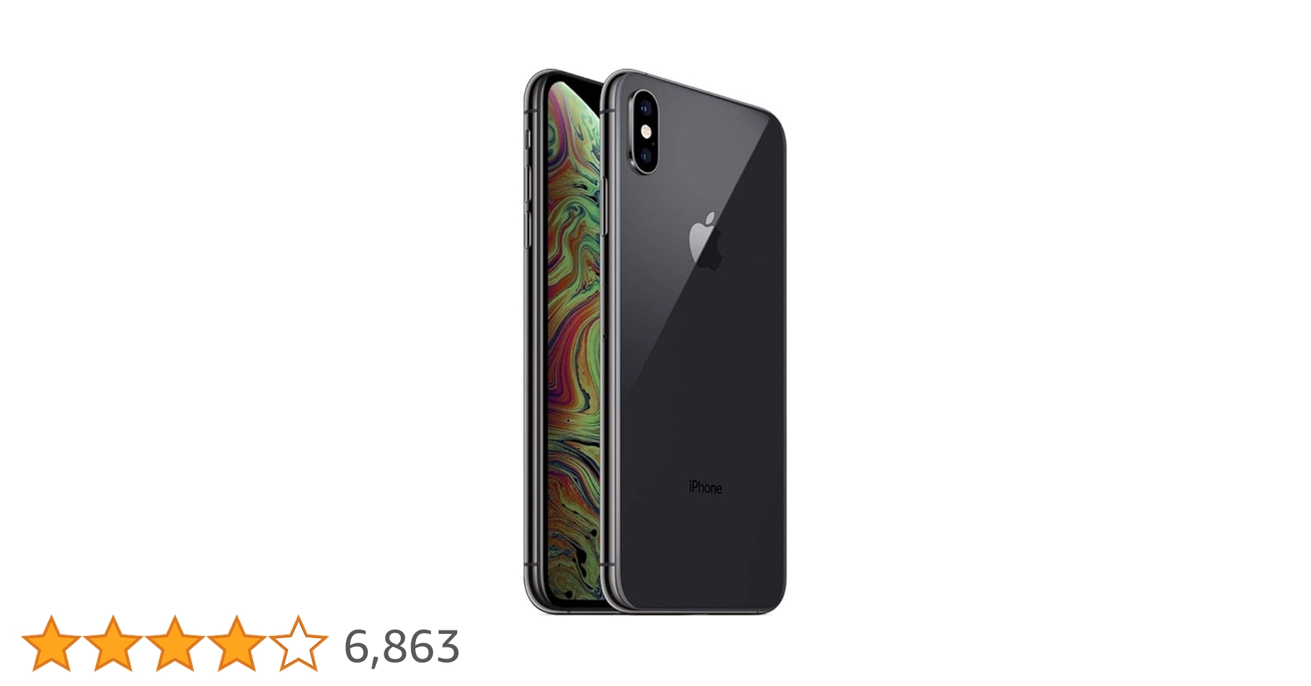 iPhone Xs Max 64GB スペースグレイ Apple iPhone Xs Max, US Version, 64GB, Space Gray - Unlocked