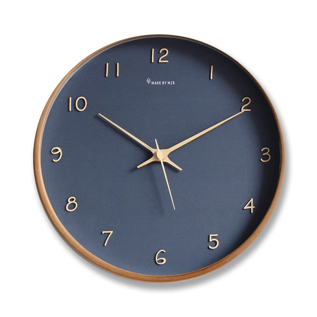Offerdal 掛時計 ネイビー 約30cm Amazon.co.jp: 掛け時計 ネイビーブルー 時計 壁掛け 北欧 見やすい