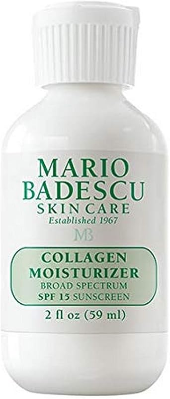 Hidratante facial Mario Badescu com colágeno, óleo de semente de algodão e SPF 15