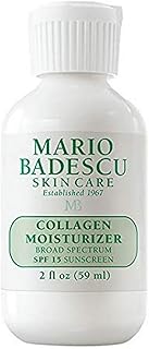 Collagen Face Moisturizer for Women and Men with SPF 15 for Combination & Sensitive Skin, Daytime Moisturizer Face Cream with Collagen & Cottonseed Oil