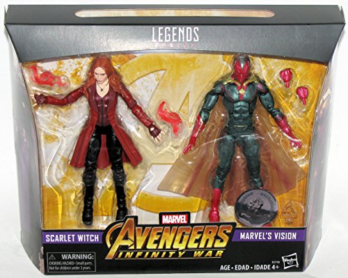 marvel legends scarlet witch vision