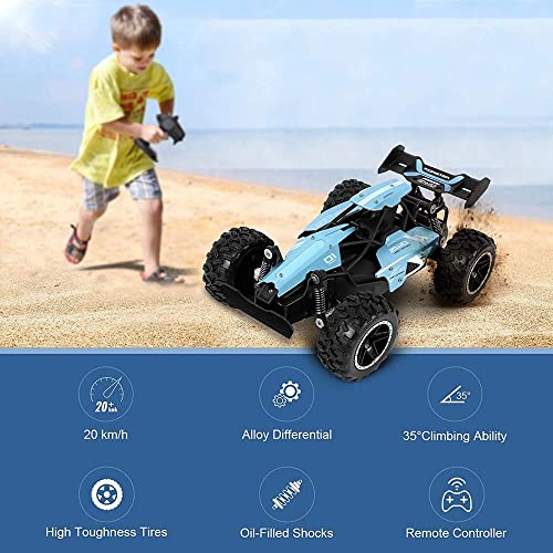 Prendre Remote Control Car For Kids - 1/18 Scale Electric Remote Toy Racing, Rechargeable High-Speed Hobby Toy Vehicle, Rc Car Gifts For Age 3 4 5 6 7 8 9 Year Old Boys Girls #TOP1