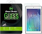 Dmax Armor for Alcatel OneTouch Pop 7 LTE Screen Protector, [Tempered Glass] 0.3mm 9H Hardness, Anti-Scratch, Anti-Fingerprint, Bubble Free, Ultra-Clear