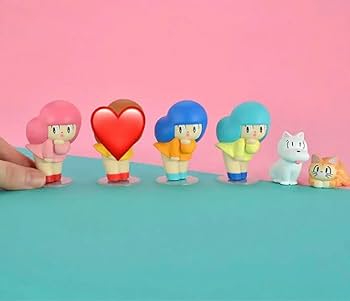 Amazon.co.jp: マムアンちゃん ガチャ4種セット : おもちゃ