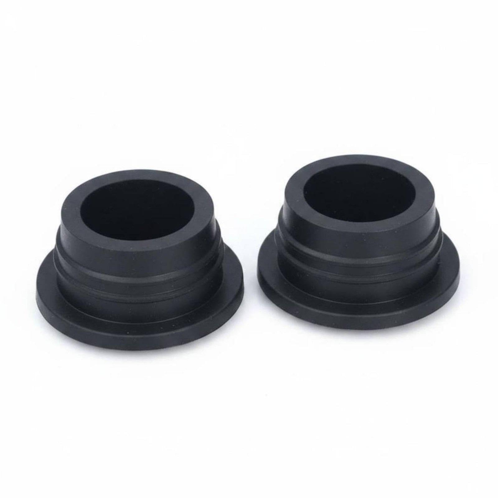 CALANDIS 2 Pieces Pool Ladder Rubber Plug Wear-Resistant Pool Ladder End Cap Install to Install for Poolside Black Rubber Stopper Pool Ladders & Steps-image-21