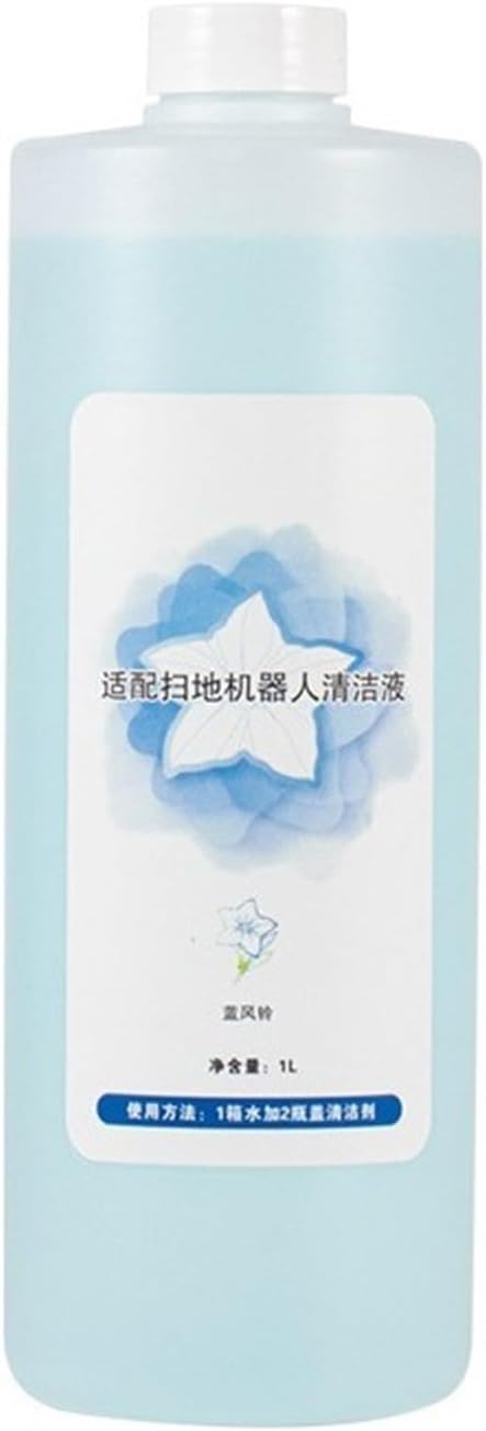 1000ML Floor Cleaning Solution Cleaning Liquid Accessories, Compatible with Deebot N9+T10 OMNI/T10 TURBO/X1 OMNI/X1 TURBO(1000ml)