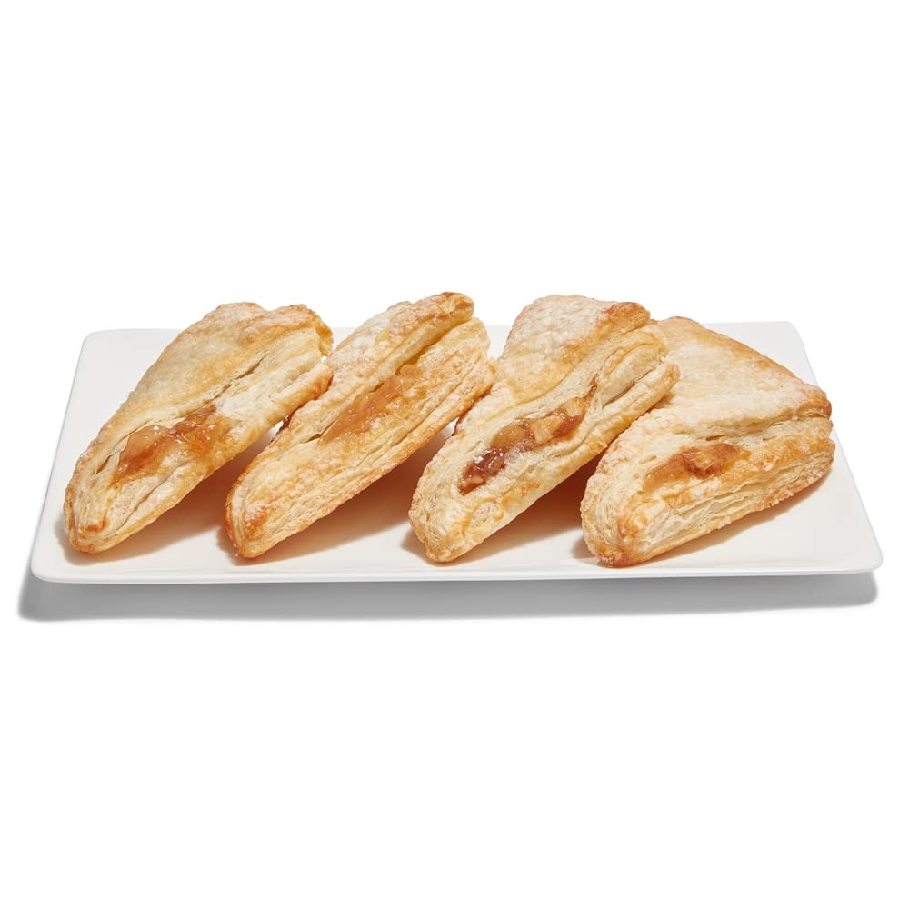 Whole Foods Market Apple Pastry Turnovers, 4 Count 12.8 oz - Fresh Bakery Pastries, 4.5 Stars 2900+ Reviews