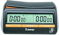 Relógio de Xadrez Digital Profissional Jaehrig - 42 Configurações de Tempo