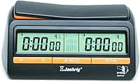 Relógio de Xadrez Digital Profissional Jaehrig - 42 Configurações de Tempo