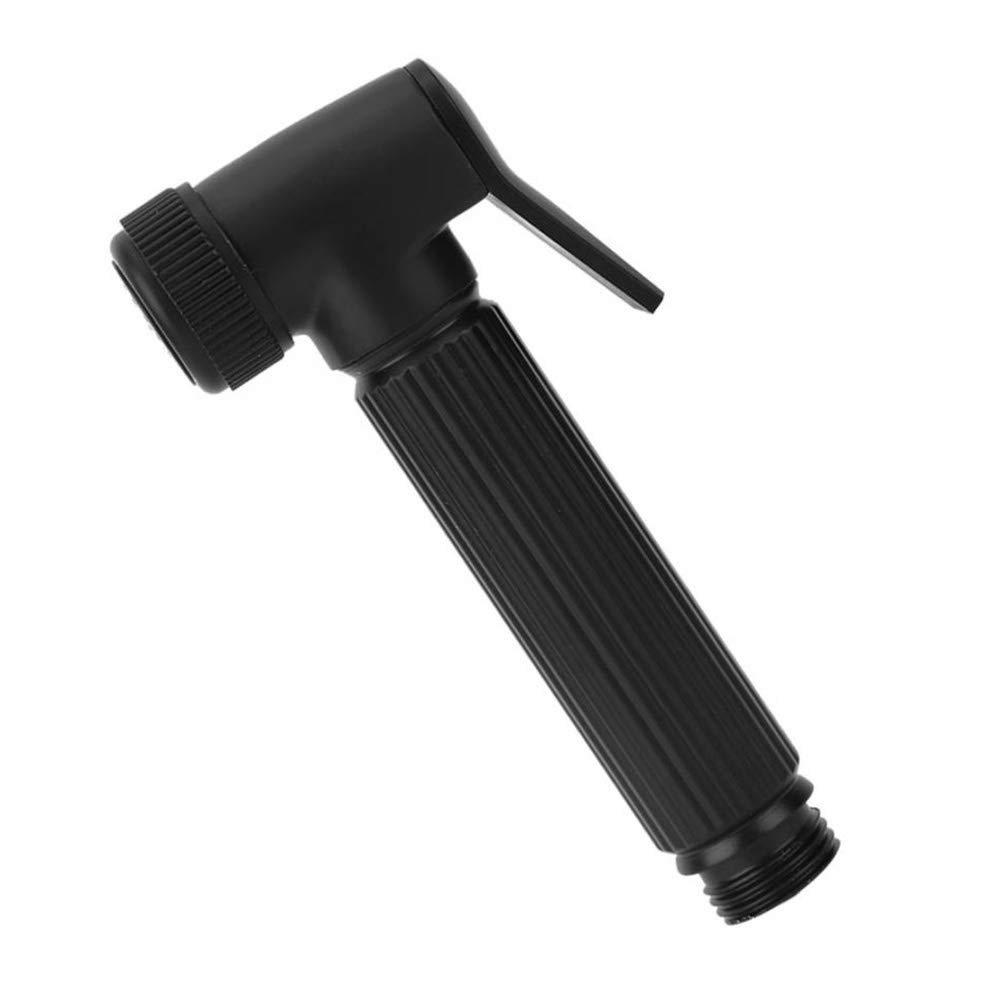 Tête de pulvérisateur de bidet en laiton noir pour toilettes et couches
