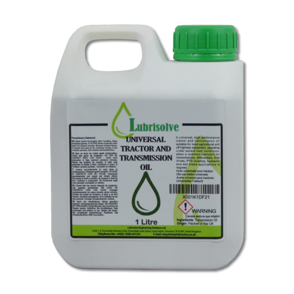 Lubrisolve Huile universelle pour tracteur et transmission (UTTO) 1 litre
