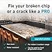 Marble, Granite & Quartz Countertop Repair Kit (Clear) - Fix Your Defects Like a Pro I Also for Tile, Fiberglass and Bathtub Repair Kit