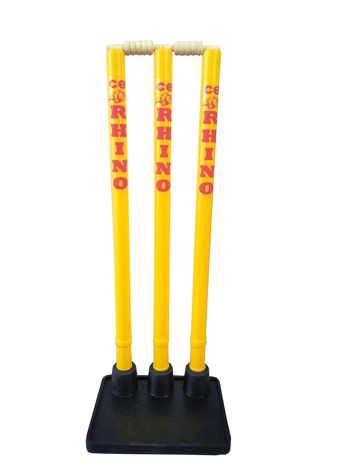 CE Rhino Flexi Cricket Stump Stand with Plastic Stumps and Heavy Rubber Base, Yellow, Full Size (B07MQ4LSBP) Amazon Price History, Amazon Price Tracker