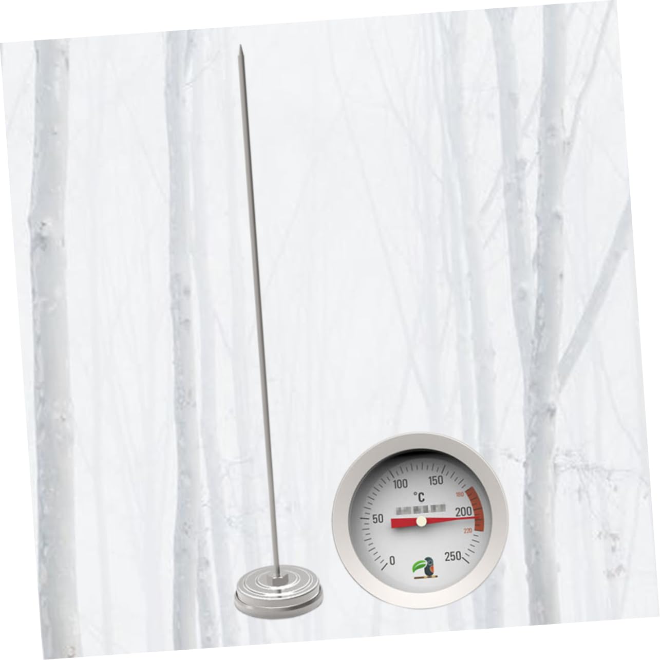 Stainless Steel Candy Thermometer Temperature Control for Jam and Syrup