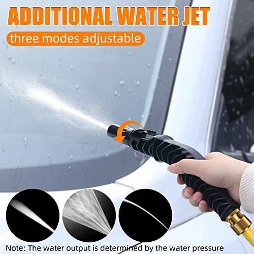 Jerbor 2 In 1 Telescopic Car Wash Brush Mop With Long Handle,Car Wash Brush With Long Handle Car Cleaning Supplies For Truck Rv Boat Suv Pickup Bus #TOP2
