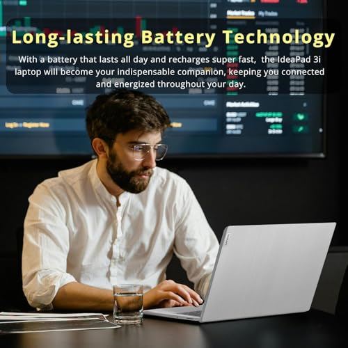 Image of Lenovo V15 • 15.6 inch Anti-Glare Display • Intel Processor • 256GB SSD • WiFi 6 • HD Camera • Dolby Audio • Copilot AI • Windows 11