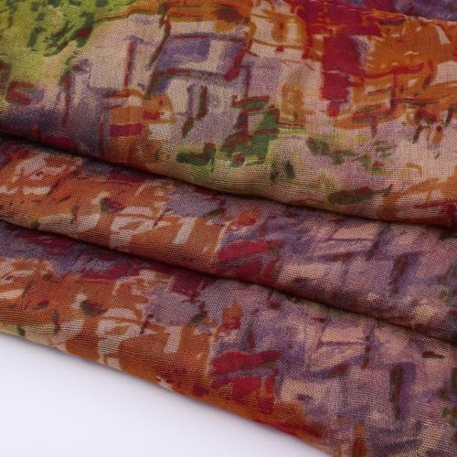 Women Vintage Print Chiffon Square Head Scarf Lightweight Neck Scarves Hair Neckerchief Scarf Se4