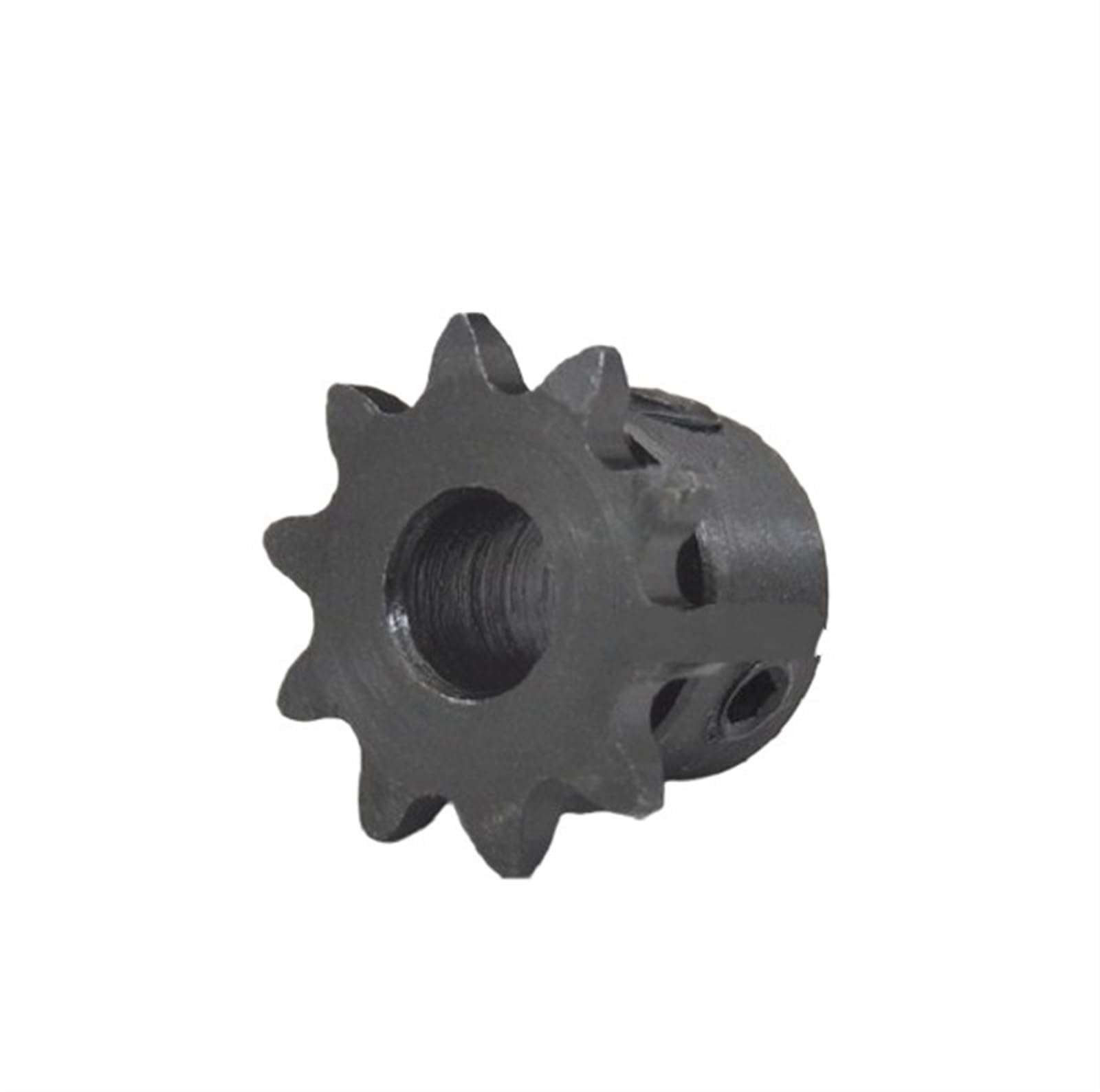 Bevel Gear Pinion Hardware Mechanical 1pcs 04C Chain Gear Steel 9T Teeth Large Step Industrial Sprocket Wheel with Top Wire Bore 5/6/8/10mm(5mm)