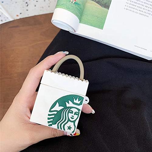 Image of YODI Case Cover for Airpods Pro|Pro 2|Airpods Pro 3|Airpods 4 Pouch, Silicone Cases with Cleaner Kit 360 Drop Protection,Shock-Resistant (STR-COFFEBAG, Airpods Pro /Pro 2)