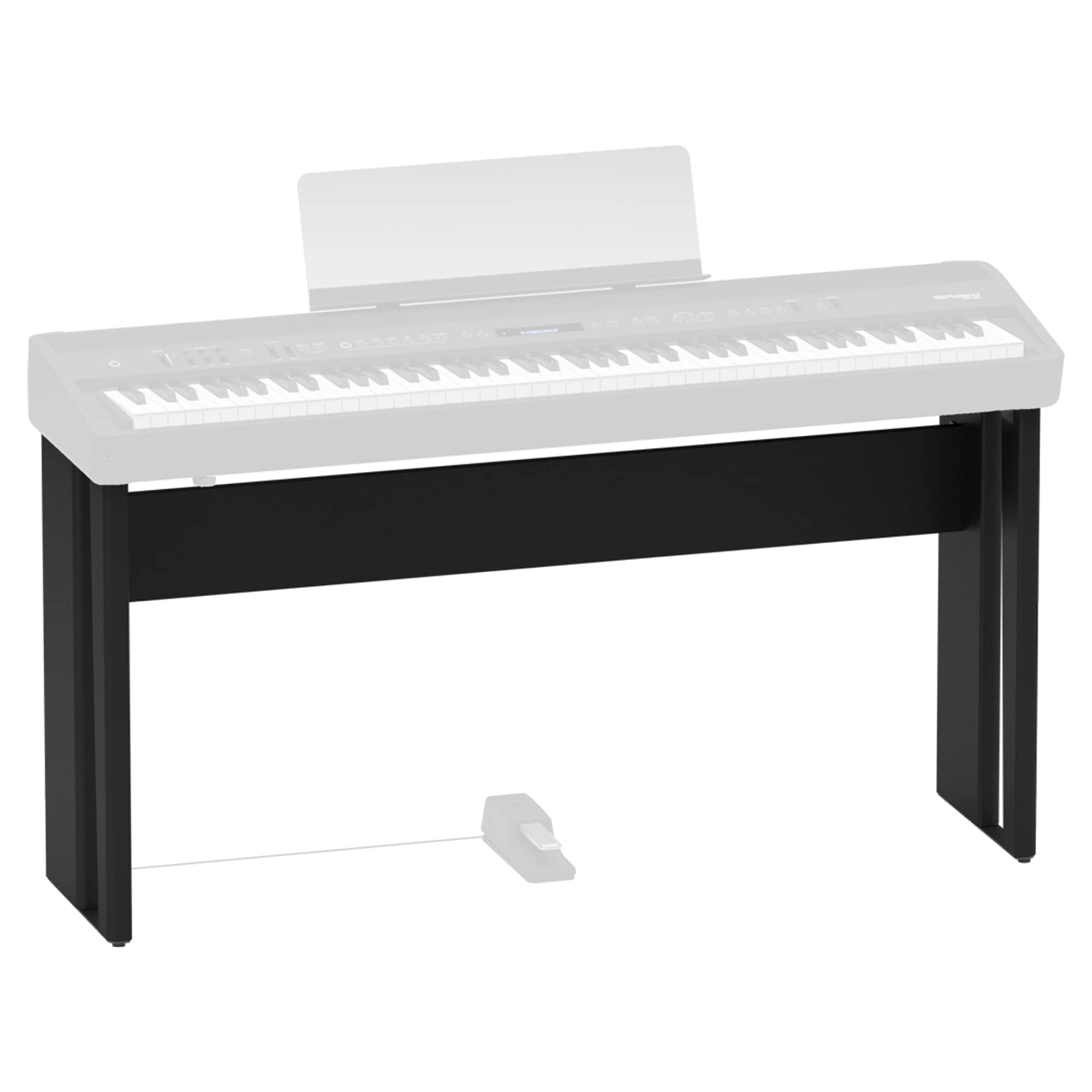 Roland KSC-90 Electronic Keyboard Stand for FP-90, Black (KSC-90-BK)
