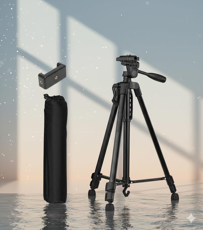 Image of 3366 Universal Tripod Stand for Photography & Online Meetings