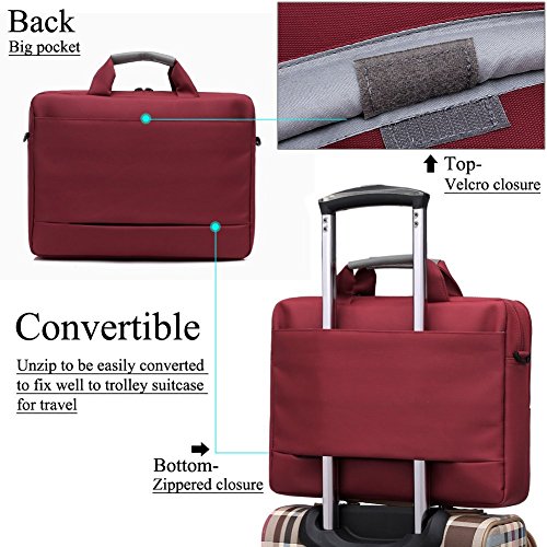 Brinch Borsa per Laptop Antiurto in soffice Nylon