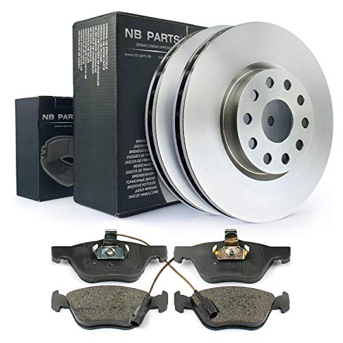 NB PARTS Bremsscheiben 281mm Bremsbeläge vorne passend für Alfa Romeo