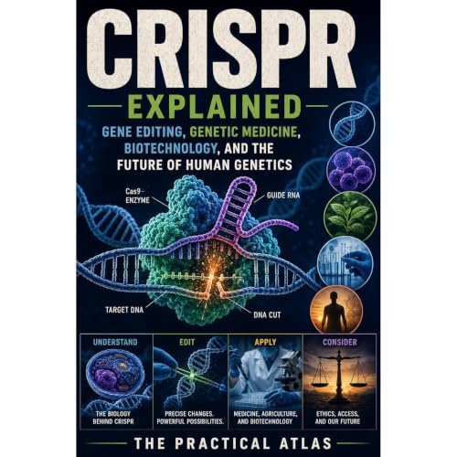 CRISPR Explained Audiolibro Por The Practical Atlas arte de portada