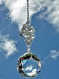 Hanging Crystal Prism, Suncatcher ornament, window decoration, Feng Shui ornament, Rainbow Maker,