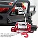Woyisisi RC Car Winch, 1/10 Scale RC Model Vehicle Crawler Car Accessory Metal Winch with Remote Controller