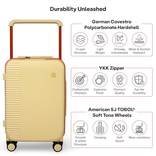 ICON-The-Transit-Signature-Plus-Cabin-Polycarbonate-Hardsided-Luggage-Ultra-Light-Weight-8-Wheel-Wide-Handle-Trolley-Luggage-Hardsided-SuitcaseYellow