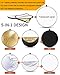 Light Reflector for Photography with Clip 24inch 5 in 1 Portable 60cm Round Collapsible Multi Disc Photography Studio Photo Camera Lighting Reflector Diffuser