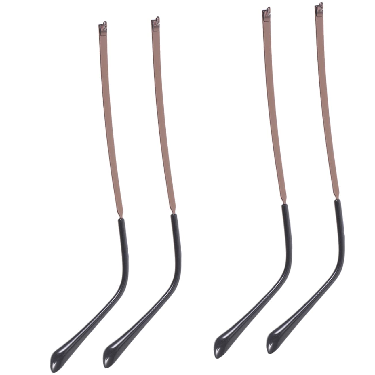 Uonlytech 8paires Jambes De Lunettes Accessoires Universels Pour Lunettes De Soleil Vue Bras De Remplacement Métal