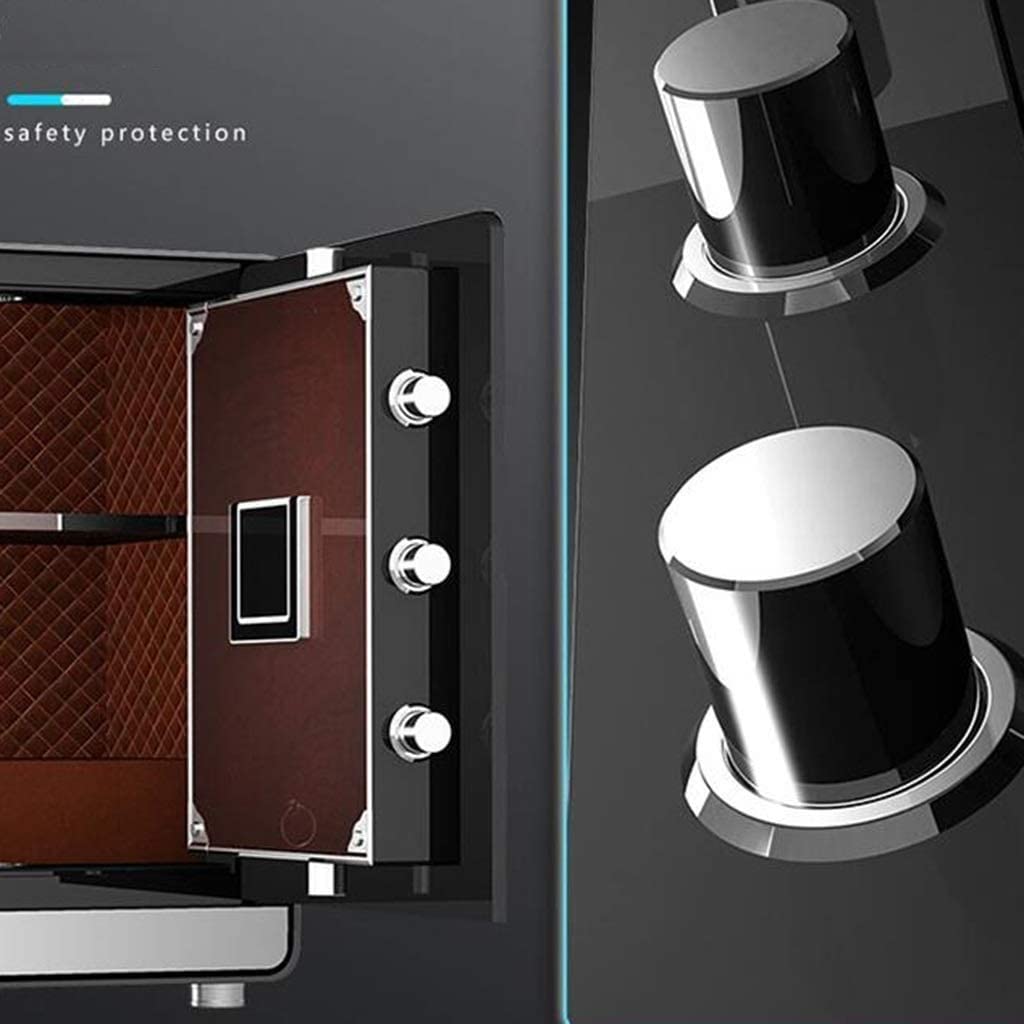 RLKHXBS Safe,Home Safe, Safe Household into The Wardrobe Invisible All-Steel Money with Drawer Fingerprint Password into The Wall Anti-Theft
