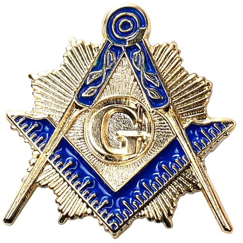 Freemasoner Masonic Tie Tack, Masonic Lapel Pin for Freemasonry Gifts,