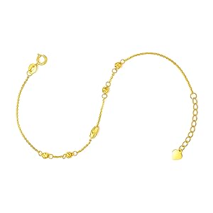 Amazon.com: ZHOU LIU FU 18K Solid Gold Bracelets for Women