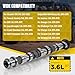 5184380AG 5184380AF Right Side Intake Camshaft Compatible for Jeep, Dodge, Chrysler, Ram 3.6L Engine V6 Models, 3.6L Intake Camshaft Replace 05184380AH, 5184380AD, 5184380AE with 2-Year Service