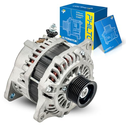 Image of PHILTOP 11557N New Alternator Fit with Nissan, 2012-2014 2017-2018 Maxima | Alternator for 2017-2018 Murano, 2011-2017 Altima 3.5L, 130A 12V S7 CW IR /IF, OE 2104007,23100-JA11B,23100-JA11BRE